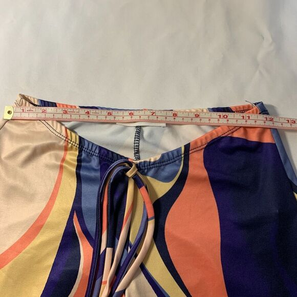 WOMEN'S CHERRY MELLOW PSYCHEDELIC SET OF PANTS AND TOP SIZE SMALL JUVENILE STYLE - Picture 10 of 11